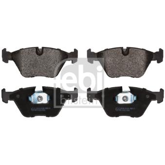 Jeu de 4 plaquettes de frein avant FEBI BILSTEIN 16442 pour BMW Série 3 330 Cd - 204cv