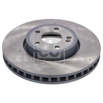 Jeu de 2 disques de frein avant FEBI BILSTEIN 186182 pour MERCEDES-BENZ CLA CLA 200 Mild-Hybrid - 163cv