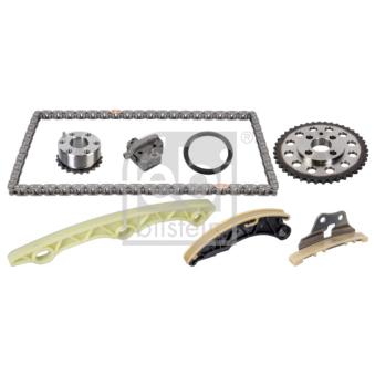 Kit de distribution par chaîne FEBI BILSTEIN 186555 pour MAZDA 3 2.2 MZR-CD - 185cv