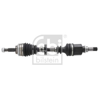Arbre de transmission avant gauche FEBI BILSTEIN 194817 pour RENAULT KANGOO 1.5 DCI - 84cv