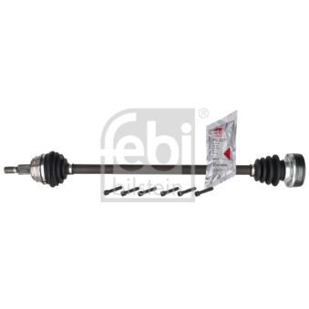 Arbre de transmission avant droit FEBI BILSTEIN 197470 pour OPEL AGILA 1.9 TDI - 110cv