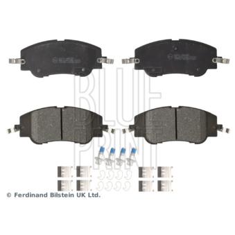 Jeu de 4 plaquettes de frein avant BLUE PRINT ADBP420189