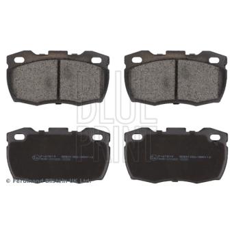 Jeu de 4 plaquettes de frein avant BLUE PRINT ADJ134213 pour LAND ROVER DEFENDER 2.4 Td4 4x4 - 122cv