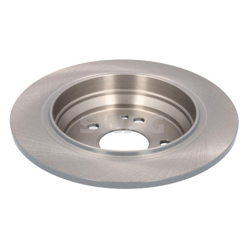 Jeu de 2 disques de frein arrière SWAG 10 92 4077 - Visuel 1