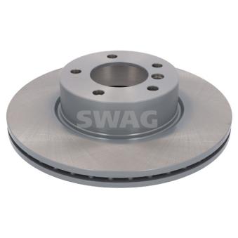 Jeu de 2 disques de frein avant SWAG 20 93 0541 pour NISSAN GT-R 320 d - 197cv