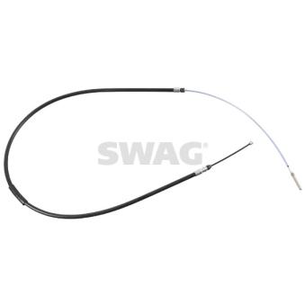 Tirette à câble, frein de stationnement arrière droit SWAG 20 92 8736 pour JEEP COMMANDER M3 3.2 - 343cv