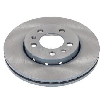 Jeu de 2 disques de frein avant SWAG 32 91 4404 pour AUDI 80 1.6 FSI - 110cv