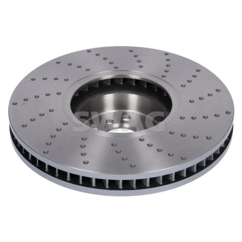 Disque de frein avant gauche SWAG 33 10 4966 - Visuel 1