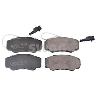 Jeu de 4 plaquettes de frein arrière SWAG OEM D4060MA000