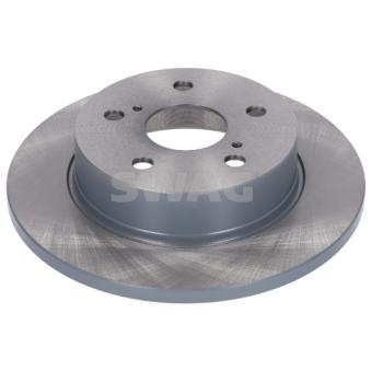 Jeu de 2 disques de frein arrière SWAG OEM 4243102320