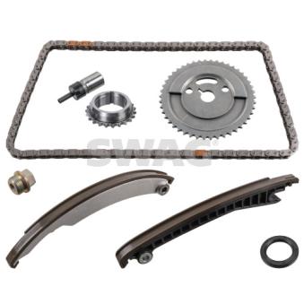 Kit de distribution par chaîne SWAG 33 10 7904 pour AUDI A3 Cooper - 116cv