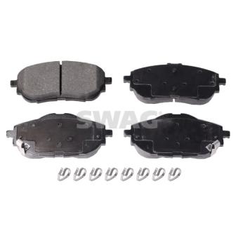 Jeu de 4 plaquettes de frein avant SWAG OEM 0446502390