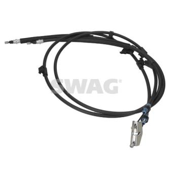 Tirette à câble, frein de stationnement arrière droit (à l'unité) SWAG 33 11 0858 pour FORD C-MAX 2.0 TDCi - 170cv