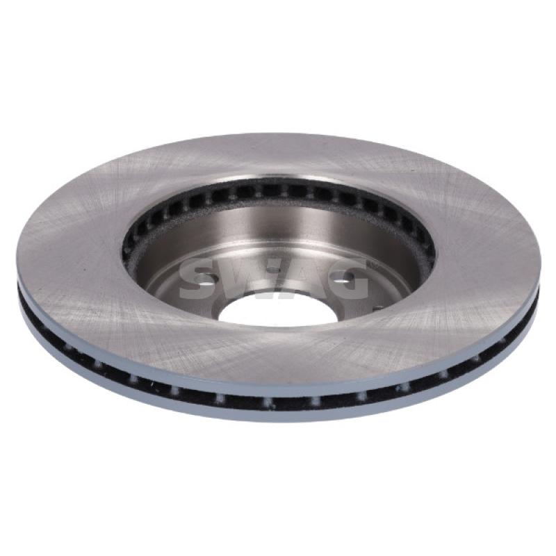 Jeu de 2 disques de frein avant SWAG 33 11 0865 - Visuel 1