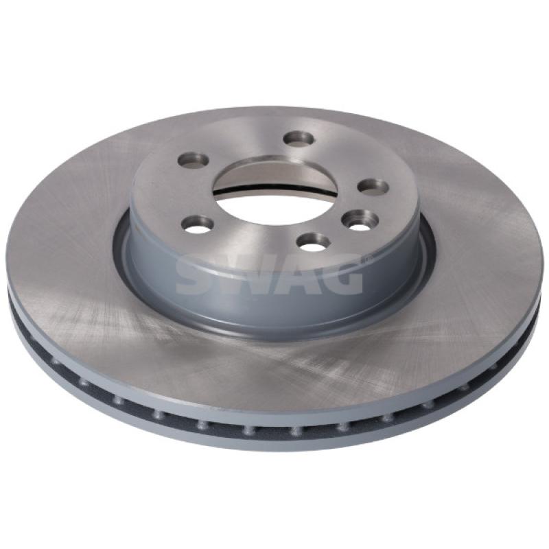 Jeu de 2 disques de frein avant SWAG 33 11 0883 - Visuel 1