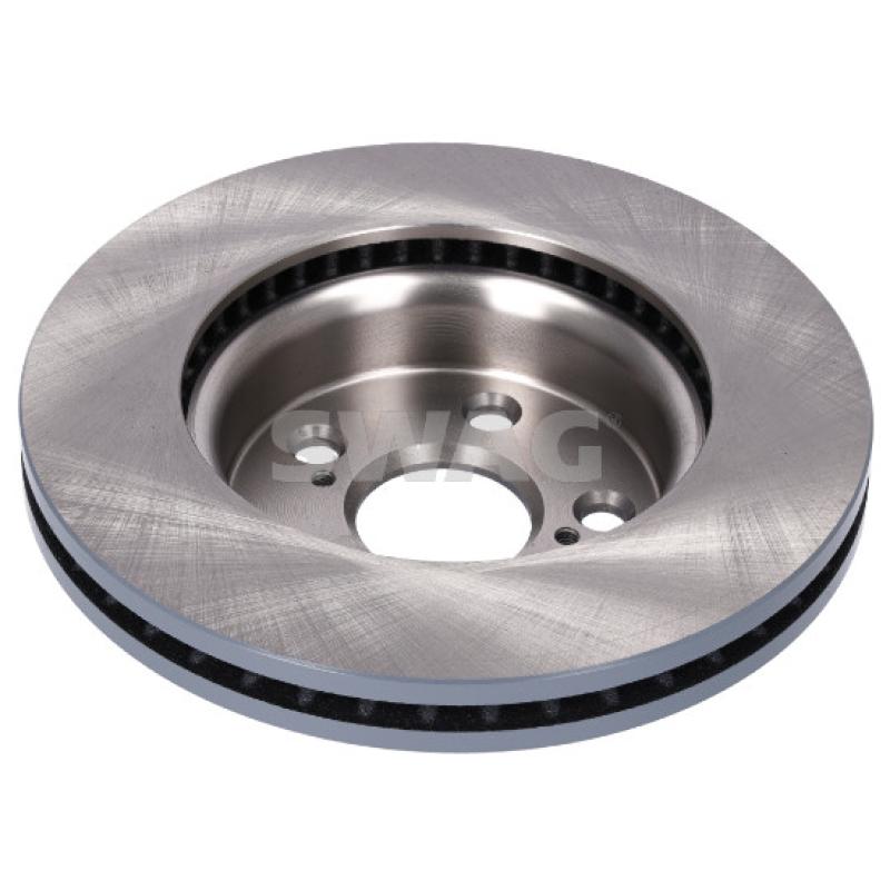 Jeu de 2 disques de frein avant SWAG 33 11 1166 - Visuel 1