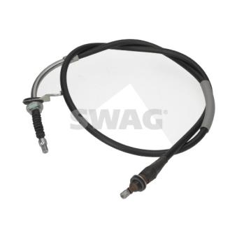 Tirette à câble, frein de stationnement arrière droit (à l'unité) SWAG 33 11 1232 pour AUDI A5 Cooper D - 112ch