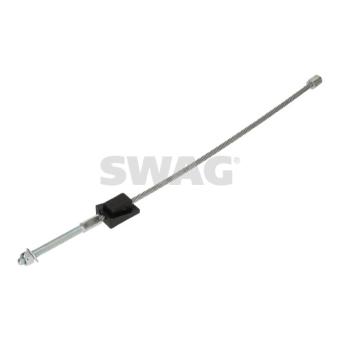 Tirette à câble, frein de stationnement SWAG 33 11 2979 pour FORD FIESTA 1.4 - 80cv
