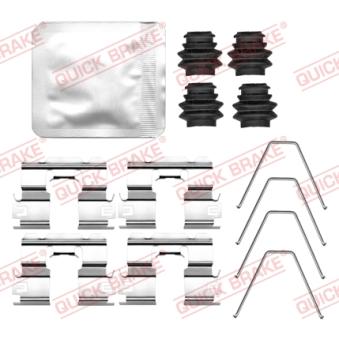 Kit d'accessoires, plaquette de frein à disque QUICK BRAKE 109-0137 pour CITROEN JUMPY 1.5 - 110cv