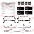 Kit d'accessoires, plaquette de frein à disque QUICK BRAKE [109-0145]