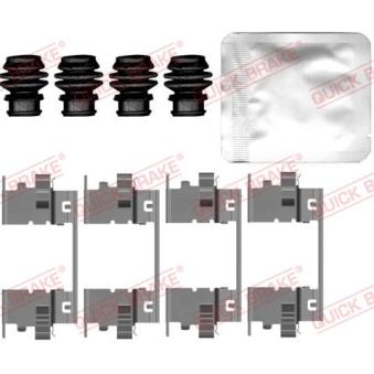 Kit d'accessoires, plaquette de frein à disque QUICK BRAKE 109-0148 pour MITSUBISHI ECLIPSE CROSS 1.5 T-Mivec - 163cv
