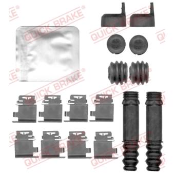 Kit d'accessoires, plaquette de frein à disque QUICK BRAKE 109-0159 pour MAYBACH 57 35S/E. 35C/E - 82cv