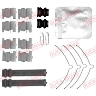 Kit d'accessoires, plaquette de frein à disque QUICK BRAKE 109-0169 pour MITSUBISHI ECLIPSE CROSS 1.5 T-Mivec - 163cv