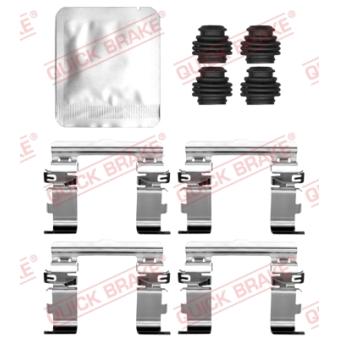 Kit d'accessoires, plaquette de frein à disque QUICK BRAKE [109-0177]