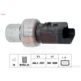 Pressostat, climatisation EPS 1.980.024 pour CITROEN JUMPY 2.0 HDI 120 - 120cv