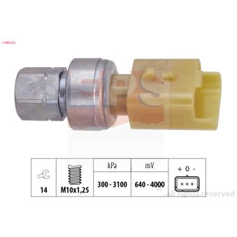 Pressostat, climatisation EPS 1.980.025 pour MAZDA 2 E-JUMPY - 136cv