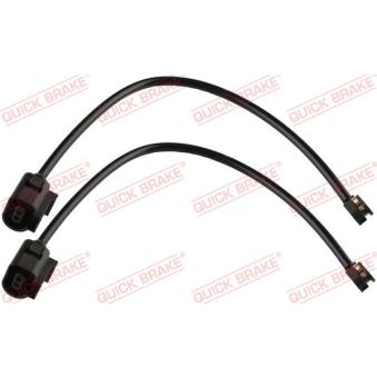 Contact d'avertissement, usure des plaquettes de frein QUICK BRAKE WS 0484 A pour PORSCHE CAYENNE 3.0 - 340cv