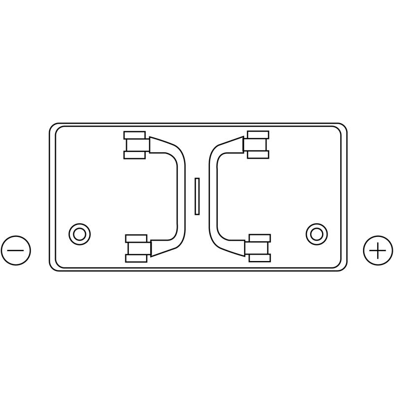 Batterie de démarrage EXIDE EF1202 - Visuel 1