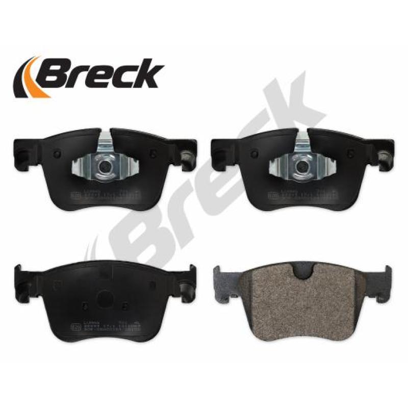 Jeu de 4 plaquettes de frein avant BRECK 22813 00 701 00 - Visuel 2