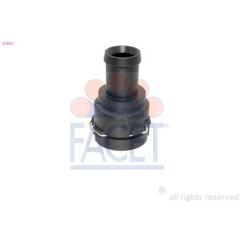 Bride de liquide de refroidissement FACET 26.0022 pour AUDI A3 1.6 TDI - 110cv