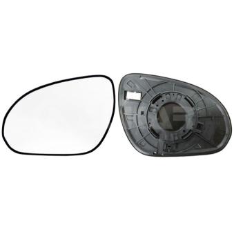 Verre de rétroviseur, rétroviseur extérieur ALKAR [6431583]