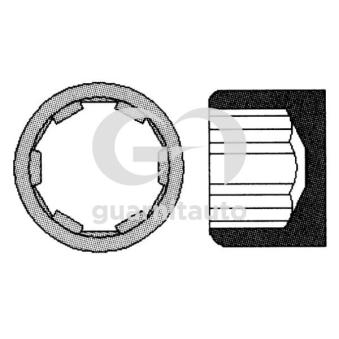 Jeu de boulons de culasse de cylindre GUARNITAUTO OEM 4708530 Jeu de boulons de culasse de cylindre GUARNITAUTO OEM 4708530