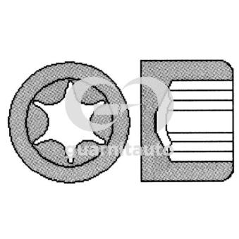 Jeu de boulons de culasse de cylindre GUARNITAUTO [702507-1010]
