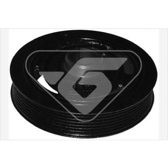 Poulie, vilebrequin HUTCHINSON DP070