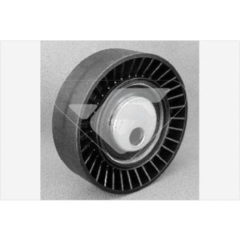 Poulie renvoi/transmission, courroie trapézoïdale à nervures HUTCHINSON OEM 11281748130