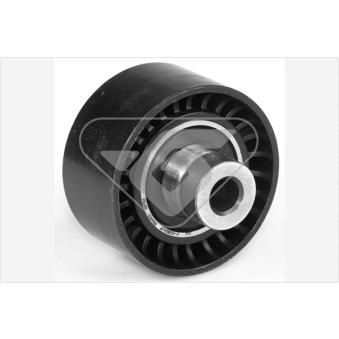 Poulie renvoi/transmission, courroie trapézoïdale à nervures HUTCHINSON OEM 1611422880