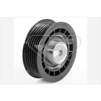 Poulie renvoi/transmission, courroie trapézoïdale à nervures HUTCHINSON T0345