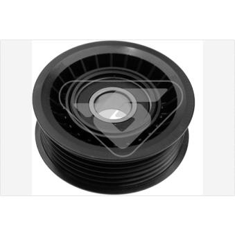 Poulie renvoi/transmission, courroie trapézoïdale à nervures HUTCHINSON OEM 97312464