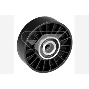 Poulie-tendeur, courroie trapézoïdale à nervures HUTCHINSON OEM 6012001270