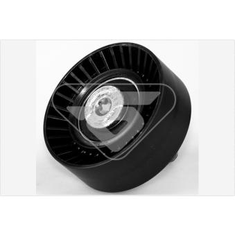 Poulie renvoi/transmission, courroie trapézoïdale à nervures HUTCHINSON OEM 11281435594