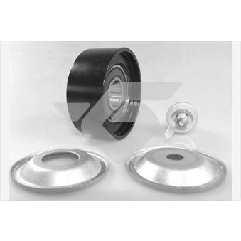 Poulie renvoi/transmission, courroie trapézoïdale à nervures HUTCHINSON OEM 119238248R