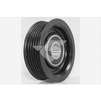 Poulie renvoi/transmission, courroie trapézoïdale à nervures HUTCHINSON OEM Z60115940