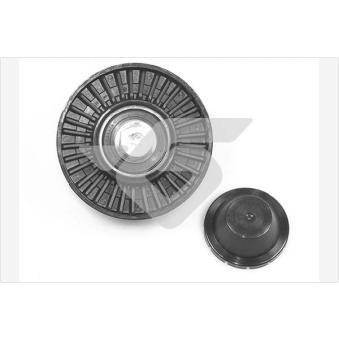 Poulie-tendeur, courroie trapézoïdale à nervures HUTCHINSON T0587