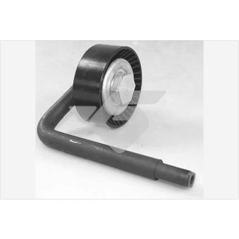 Poulie-tendeur, courroie trapézoïdale à nervures HUTCHINSON OEM 64557788684