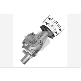 Pompe à eau HUTCHINSON OEM 7724414