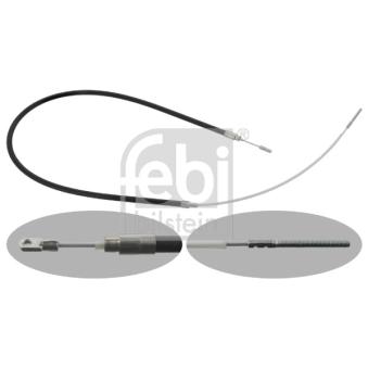 Tirette à câble, frein de stationnement FEBI BILSTEIN 01759